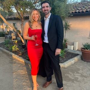 House of CB Red Bodycon Midi Dress